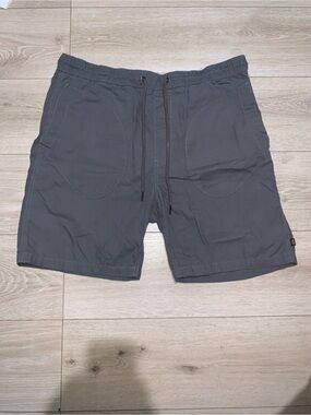Alpha Industries Deck Cotton Shorts Aircraft Gray Size: X-Large